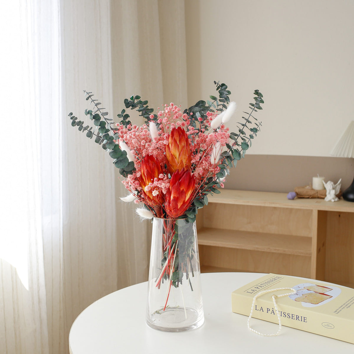 ready to retail, pampas grass mixed bouquet, preserved (copy)