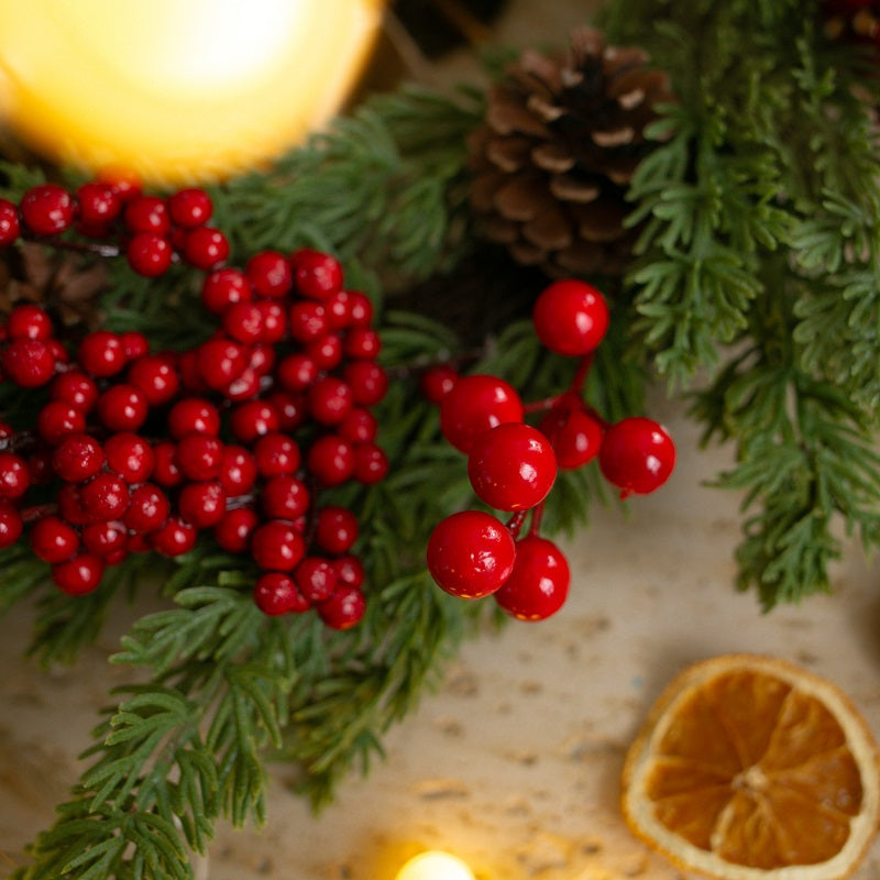 Christmas wreath for front door