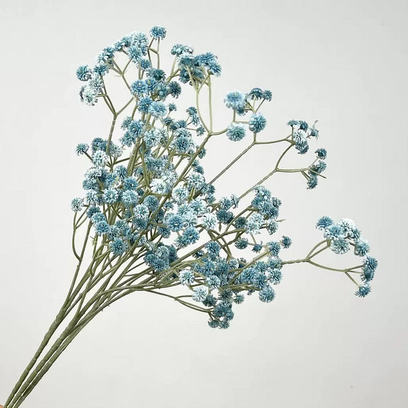 Artificial baby's breath blue