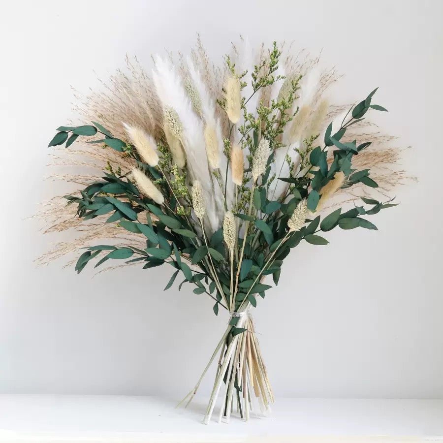 Dried boho flower bouquet