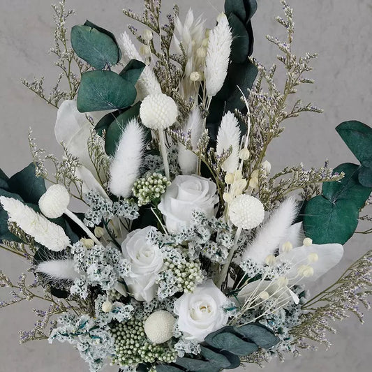 Dried boho flower bouquet