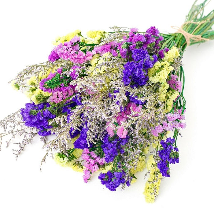 dried forget me not bouquet