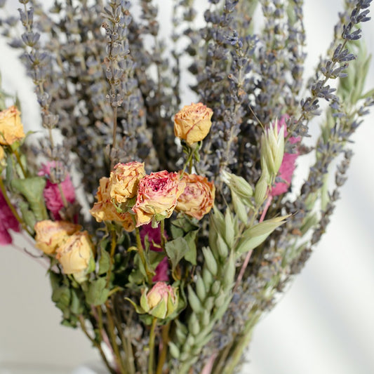 dried lavender bouquet