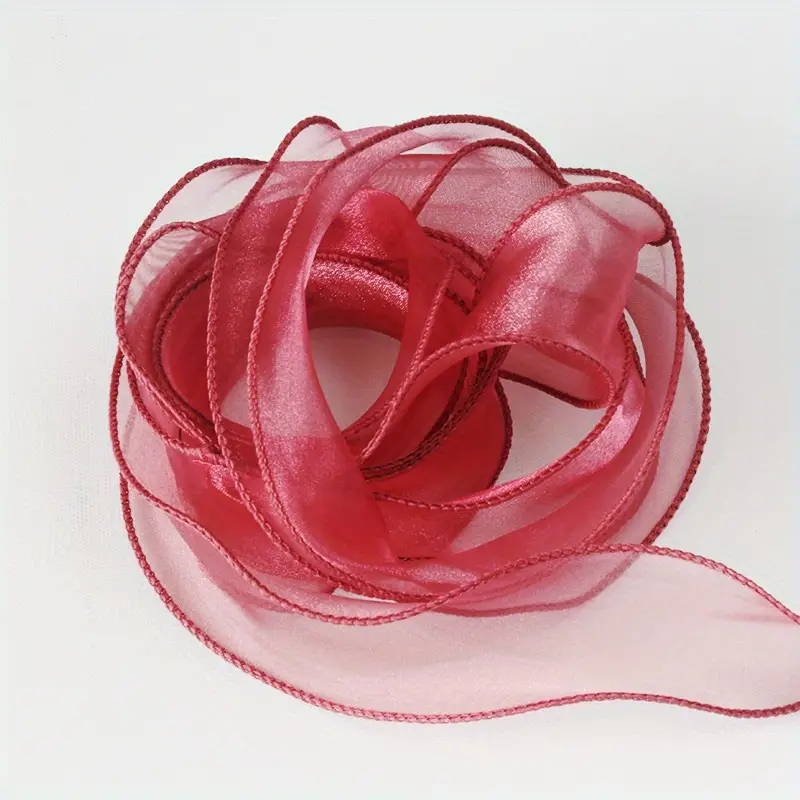 red Floral Ribbon