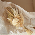 ready to retail, pampas grass mixed bouquet, preserved