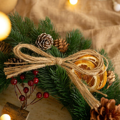 Dried Flower Christmas Wreath