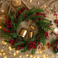 Christmas wreath for front door