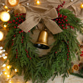 Christmas wreath for front door decor