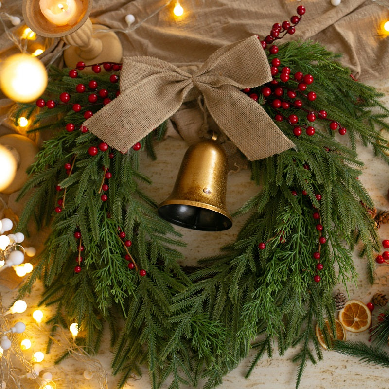 Christmas wreath for front door decor