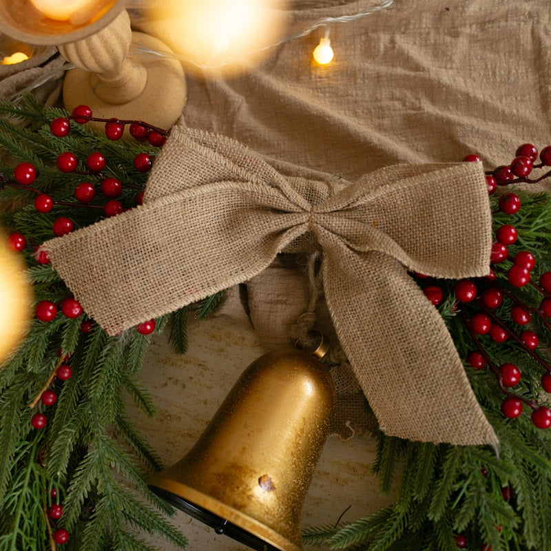 Christmas wreath for front door decor