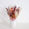 Dried flower bouquet