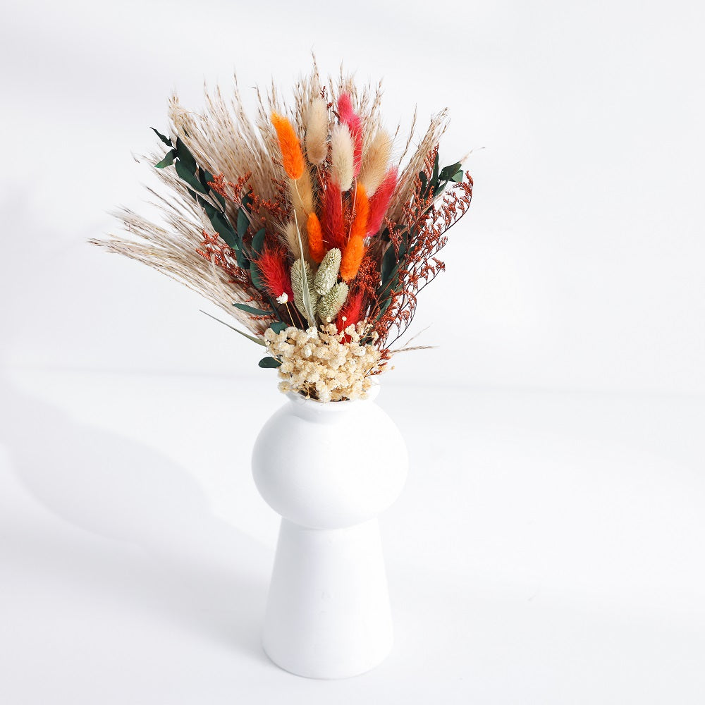 Autumn dried flower bouquet