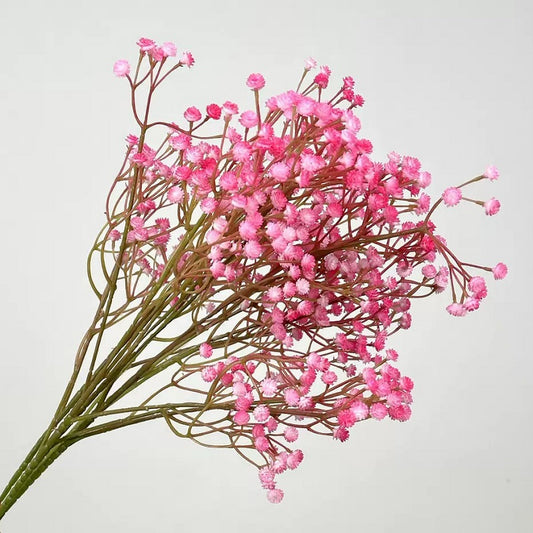 Artificial baby's breath flower light pink