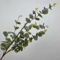 green artificial dollar gum eucalyptus