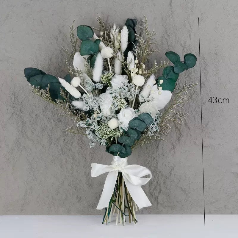 Dried boho flower bouquet