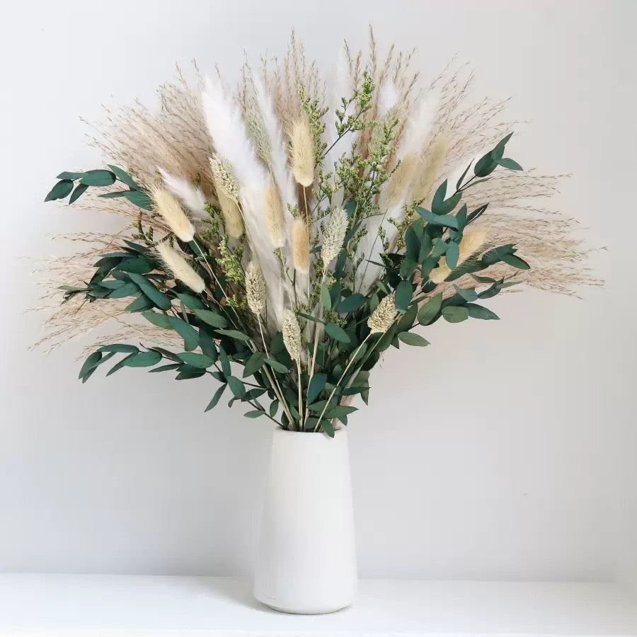 Dried boho flower bouquet