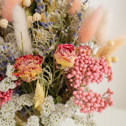 dried flower bridal bouquet 3