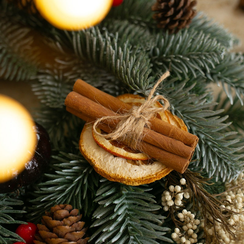 Dried Flower Christmas Wreath