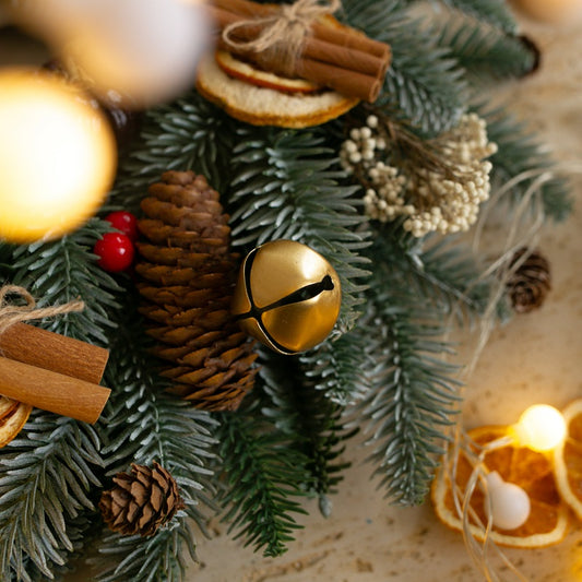 Dried Flower Christmas Wreath