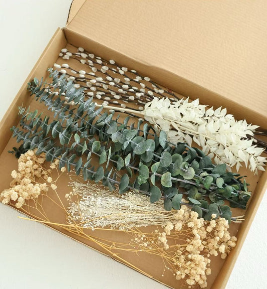 Dried flower kit box