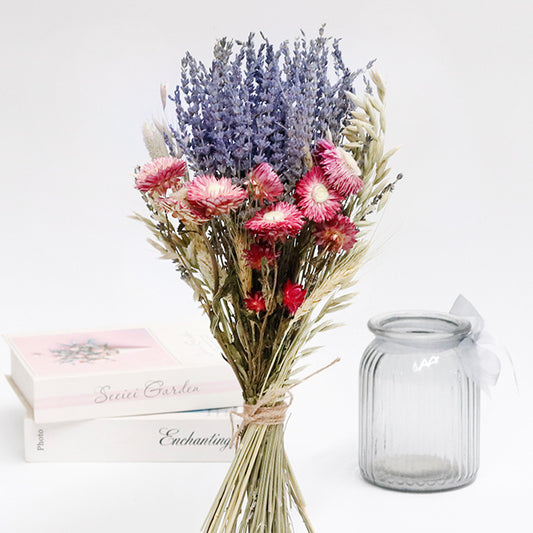 Dried Lavender and Helichrysum bouquet