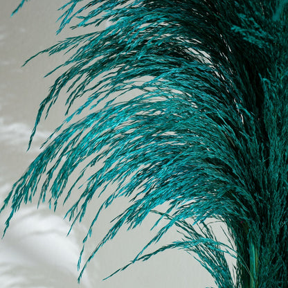 Giant green reeds pampas