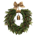 Heart Shape Christmas Wreath for Front Door