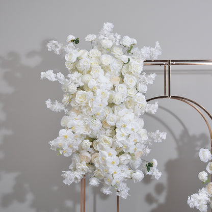 left flower arch arrangement