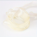 Cream Floral Ribbon