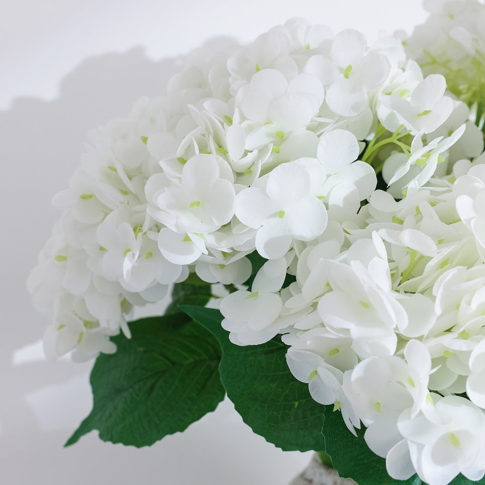 Moisturising touch artificial hydrangea