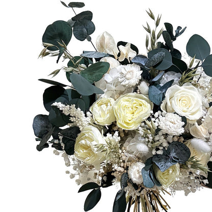 Preserved roses bridal bouquet
