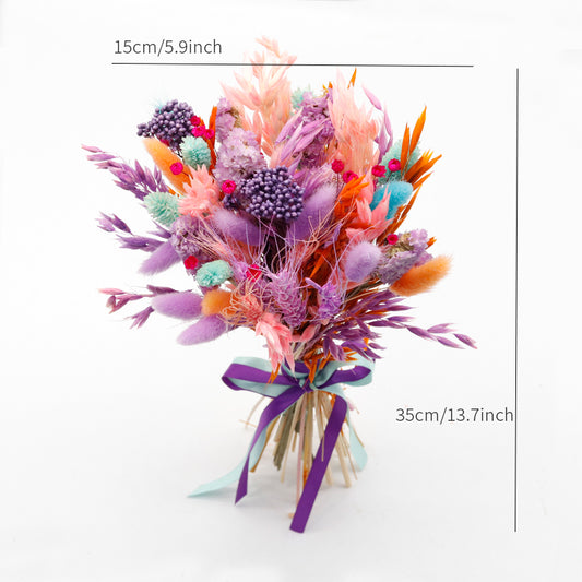 rainbow flower bouquet