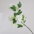 White artificial hydrangea