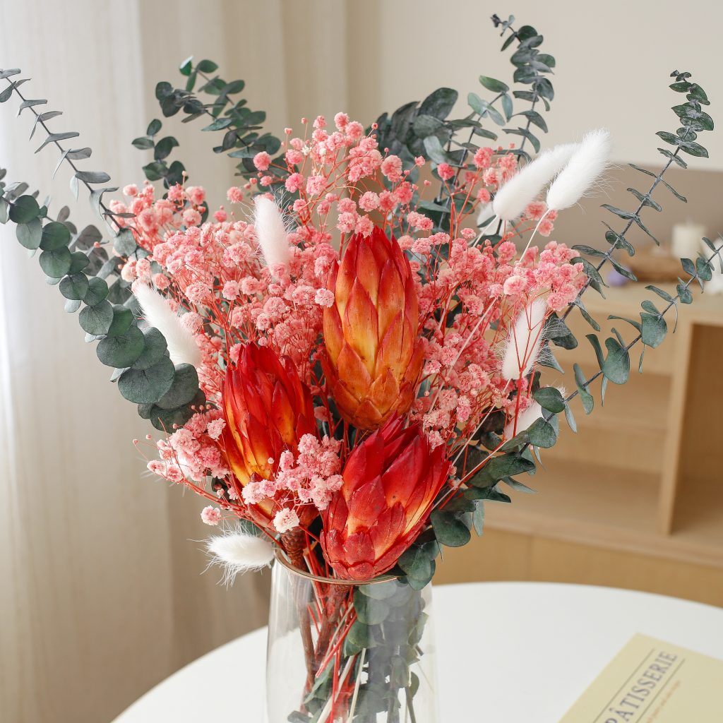 ready to retail, pampas grass mixed bouquet, preserved (copy)