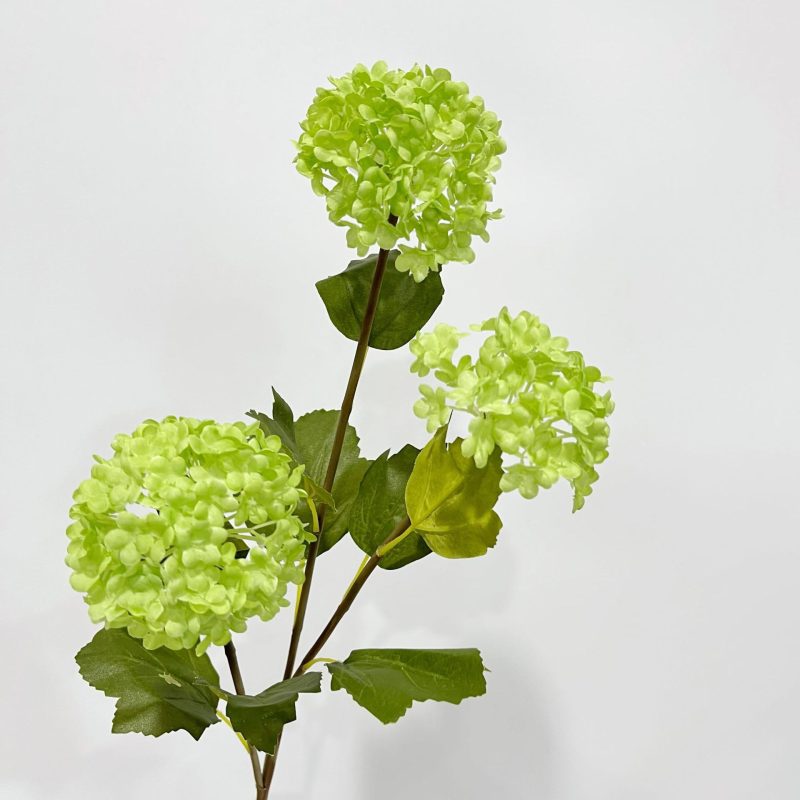 Artificial hydrangea, Green, Pre-order