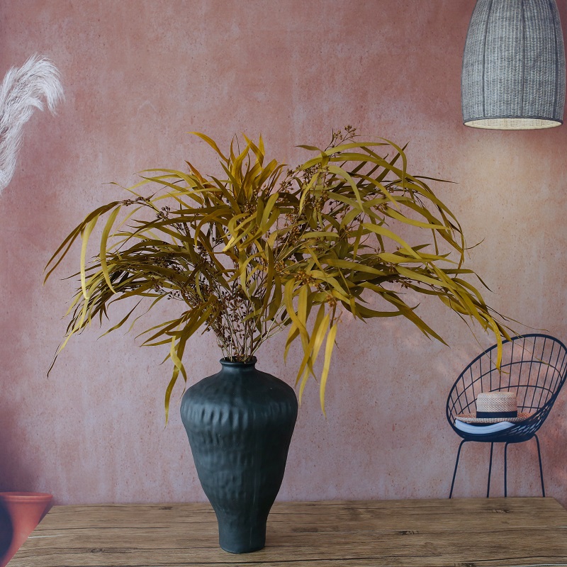 Ginger Colour Preserved Eucalyptus Nicolii
