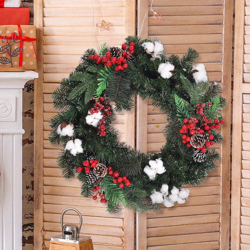 Artificial Christmas Wreath for Front Door
