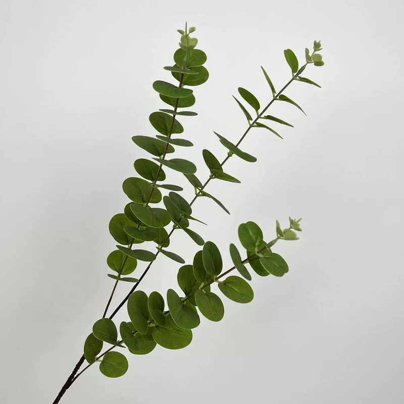 green artificial dollar gum eucalyptus