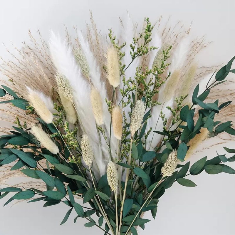 Dried boho flower bouquet