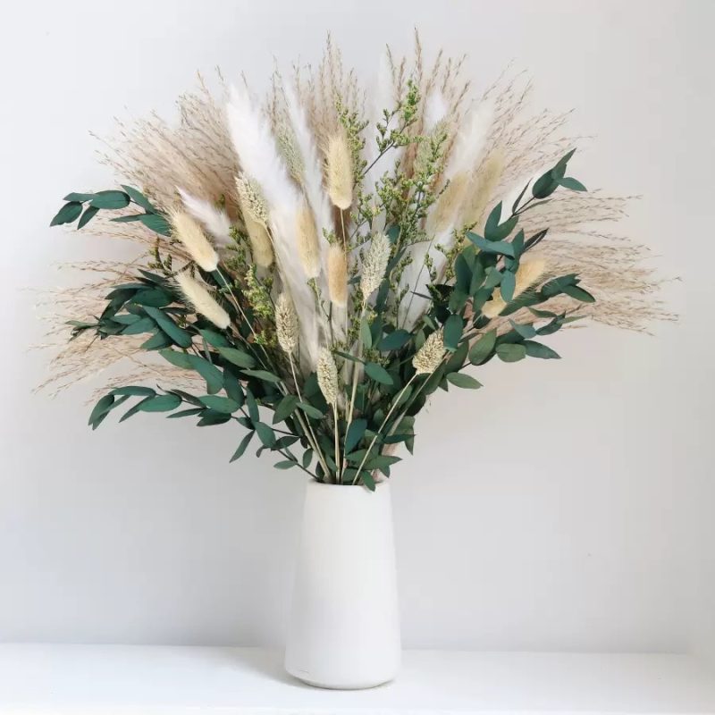 Dried boho flower bouquet