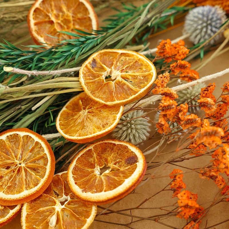 Lemon mix dried fower crafting box